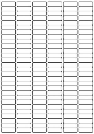 10mm x 30mm Inkjet & Laser Printer A4 Sticker Sheet Labels