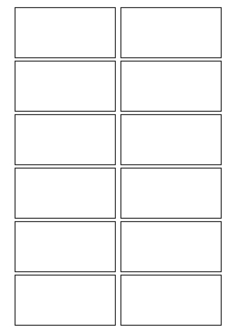 45mm x 90mm Inkjet & Laser Printer A4 Sticker Sheet Labels Keon Labels