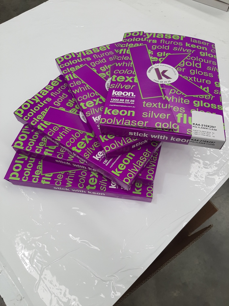 New Keon label packs