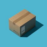cardboard delivery box
