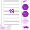 15mm x 160mm rectangle new label template