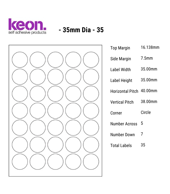 104B - KEON C35mm 35 - 40468